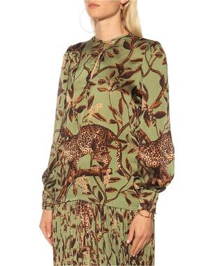 JOHANNA ORTIZ Gifts of Nature printed blouse 6